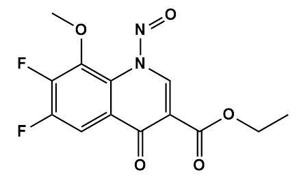 Nitroso Quinoline Ester Gatifloxacin